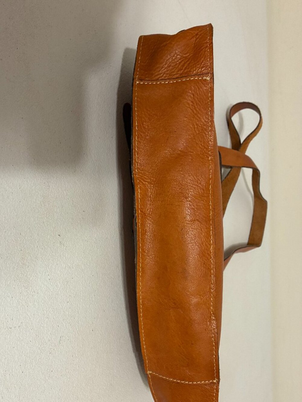 Patricia Nash Zurigo Italian Saddle Leather Hobo Shoulder Satchel Bag Purse Y2K - Picture 5 of 8